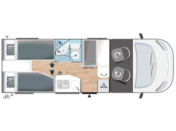 Challenger Teilintegriert S 217 GA Sport Edition #8281 (Ford Transit)  - Autocaravana perfilada: foto 1