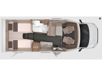 Autocaravana perfilada nuevo Knaus Van TI 640 MEG Vansation MAN 140 PS, Schalter: foto 2