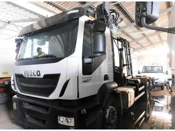 Cabeza tractora Iveco Stralis 460 E6 MEC SPA crane hook-lift truck
