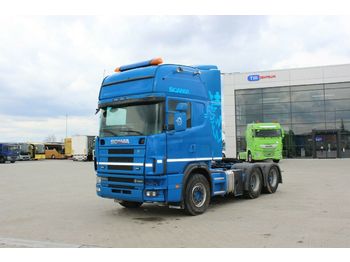 Cabeza tractora Scania 164G 580, 6X4,ENGINE DAMAGE, RETARDER, HYDRAULIC