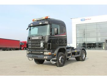 Cabeza tractora Scania R114 CA 4x4, HYDRAULIC, BEACON: foto 1