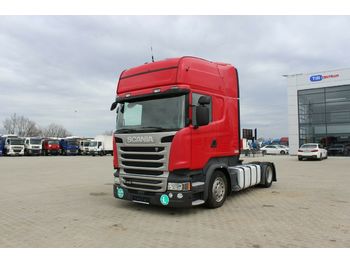 Cabeza tractora Scania R410 TOPLINE, LOWDECK, EURO 6, RETARDER: foto 1