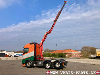 Cabeza tractora Volvo FH 500 6X4 Tandem lift with Crane: foto 2