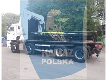 KAMAZ 8x4 for transporting steel coils - Camión caja abierta