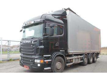 Camión caja cerrada Scania R560 LB 8x2/4 HNB