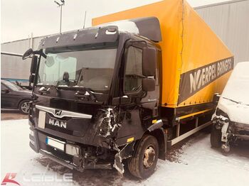 Camión lona MAN TGL 12.220* Junge Aufbau*AHK*