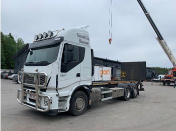 Camión portacontenedore/ intercambiable IVECO Stralis AS260S560 6x2