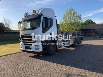 Camión portacontenedore/ intercambiable Iveco STRALIS 480.26