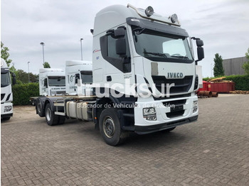 Camión portacontenedore/ intercambiable Iveco STRALIS AS480.26