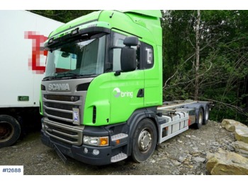 Camión portacontenedore/ intercambiable Scania R480