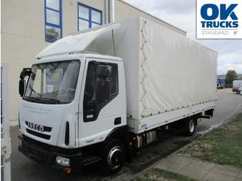 Camión toldo IVECO Eurocargo ML75E21/P Euro6 Klima Luftfeder ZV