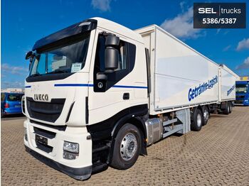 Camión transporte de bebidas Iveco Stralis 420 / Int./KOMPLETT/Ldbw /Lenk-Liftachse