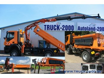 Camión volquete Iveco AD190T33 4x4 Winterdienst+ Streuer +Kipper+ Kran