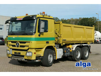 Camión volquete Mercedes-Benz 2655 K Actros 6x4, Stahlkipper, Bordmatik, Klima
