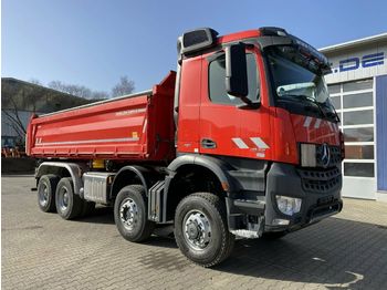 Camión volquete Mercedes-Benz AROCS 4142 8x6 EURO6 Meiller Dreiseitenkipper