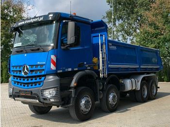 Camión volquete Mercedes-Benz AROCS 4142 8x8 BB EURO6 Dreiseitenkipper