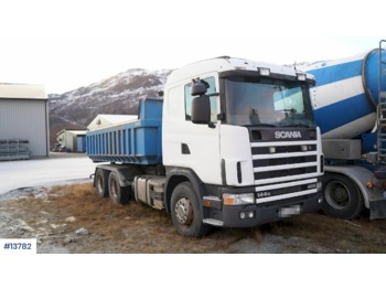 Camión volquete Scania 144G