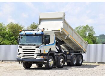 Camión volquete Scania P 380 Kipper 5,90m + Bordmatic / 8x4 !