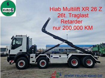 Camión multibasculante Iveco AD 340T45 8x4 Hiab-Multilift Retarder nur 200TKM: foto 1