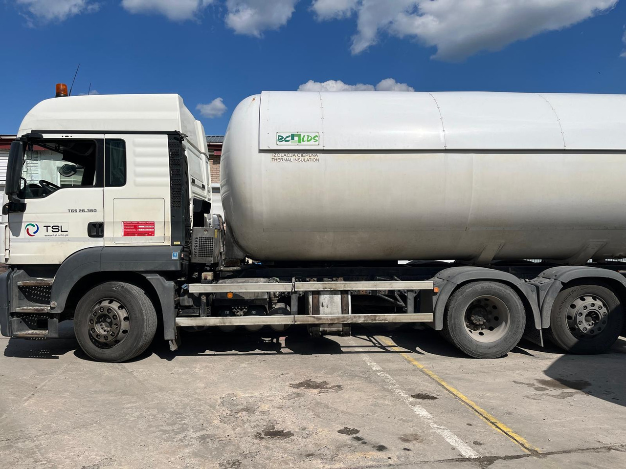 Camión cisterna para transporte de gas MAN BC-LDS: foto 3