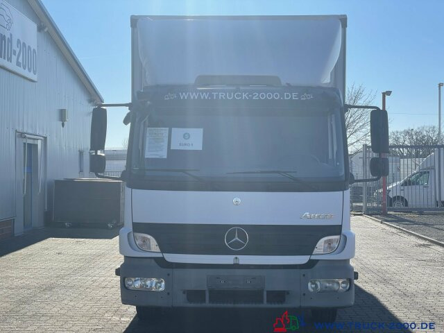 Camión portavehículos Mercedes-Benz 822 Atego Geschlossener Transport + el. Rampen: foto 12