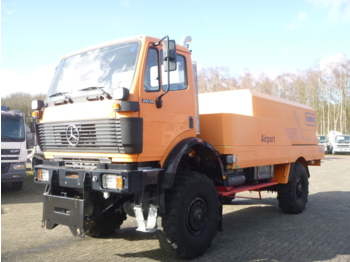 Camión chasis, Equipo de apoyo en tierra Mercedes SK 2031 4x4x4 Schmidt CJS9 airport sweeper snow plough: foto 4
