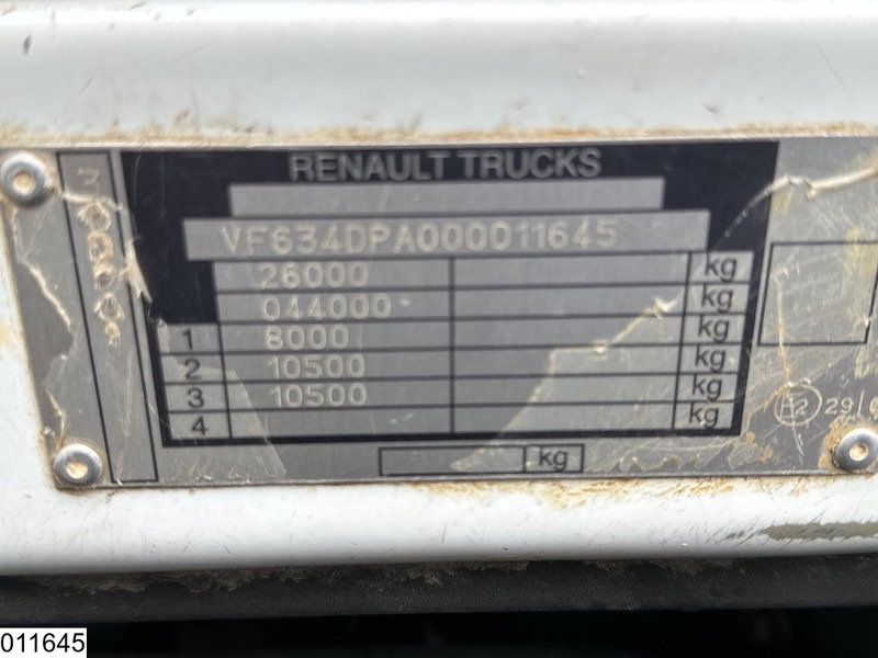 Camión caja abierta, Camión grúa Renault Kerax 380 Dxi 6x4, EURO 5, Hiab, Remote, Steel Suspension: foto 11