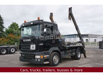 Camión portacontenedor de cadenas Scania R400 BB MEILLER *Teleskopabsetzer/EPS-3 Pedal: foto 1