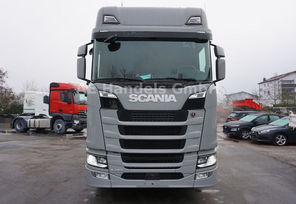 Camión portacontenedore/ Intercambiable Scania S450 HighLine LL BDF *Retarder/Xenon/Lenk+Lift: foto 8