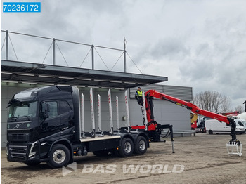 Camión forestal, Camión grúa nuevo Volvo FH 540 6X4 NEW! Palfinger Epsilon Q150Z96 VEB+ Euro 6: foto 5
