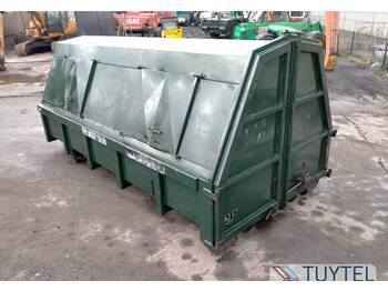 Carrocería intercambiable para camion de basura AJK all-in huisje gesloten afval container 15-20 kuub: foto 1