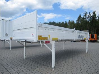Carrocería - caja abierta Krone - BDF-Wechselbrücke Baustoffpritsche