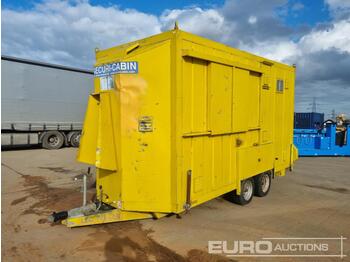  Securi-cabin Twin Axle Welfare Unit, W/C, Drying Room - casa contenedor