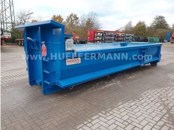 Mercedes-Benz 15 cbm Abrollcontainer Hardox Halfpipe Plane  - Contenedor de gancho