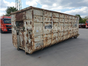 Mercedes-Benz Abrollbehälter Container 33 cbm gebraucht sofort  - Contenedor de gancho