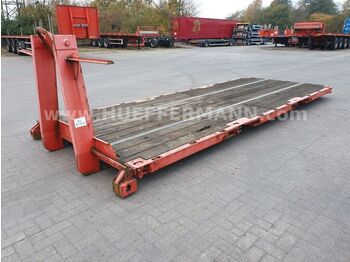 Mercedes-Benz Abrollpritsche 6m Twist-Lock Holzboden  - Contenedor de gancho