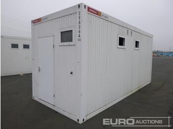 Contenedor marítimo Mvs 20FT Welfare Container (Key in Office): foto 1