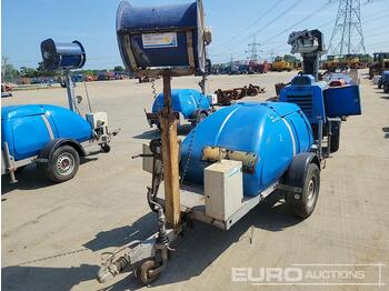  2010 Western Single Axle Plastic Water Bowser, 415Volt Deoderizing Unit - Tanque de almacenamiento