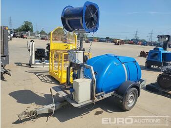  Western Single Axle Plastic Water Bowser, 415Volt Deoderizing Unit - Tanque de almacenamiento