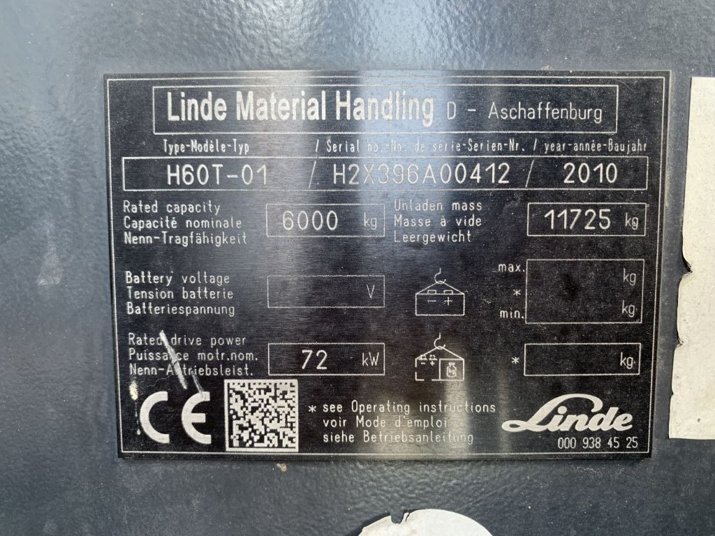 Leasing de  Linde H60T-01 Linde H60T-01: foto 4