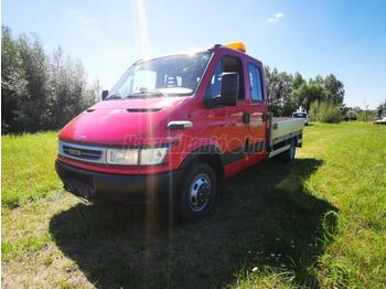 Caja abierta furgoneta IVECO DAILY 40 C 17 DOKA BE Vontató + Platós