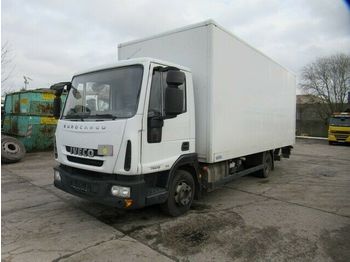 Furgoneta caja cerrada Iveco 75E19 Koffer, Ladebordwand, Klima, Hinterachssch