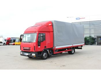 Furgoneta con caja de lona Iveco EUROCARGO ML 75E18