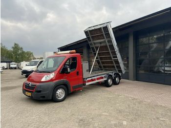 Volquete furgoneta Citroën Jumper 35+ minisattel Clixtar 6500 kg tipper