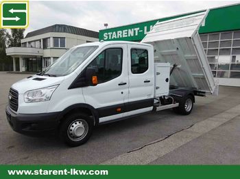 Volquete furgoneta Ford Transit Kipper Doka, Klima, Tempomat, AHK