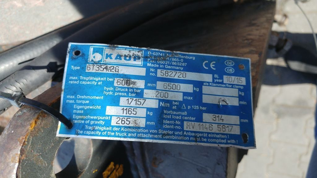 Implemento Kaup 6T351-2G: foto 6