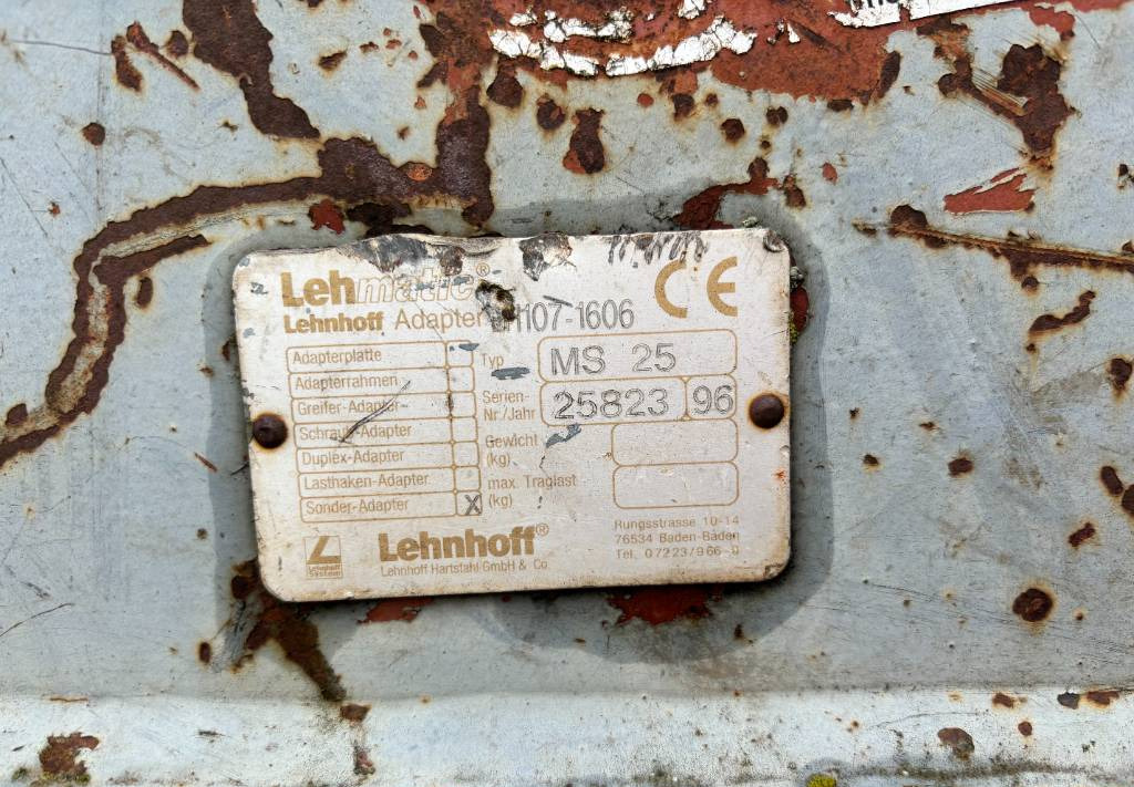 Pinza de manipulación para Maquinaria de construcción Lehnhoff Abbruch- und Sortiergreifer 1000 mm Breite MS25: foto 8