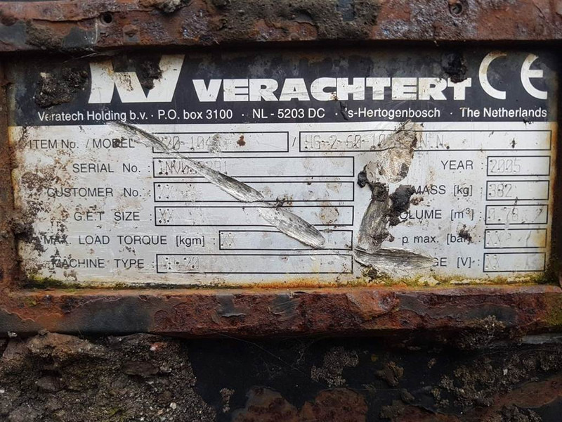 Cazo para Maquinaria de construcción Liebherr A314-Verachtert HG-2-60-100-Bucket/Tieflöffel/Bak: foto 8
