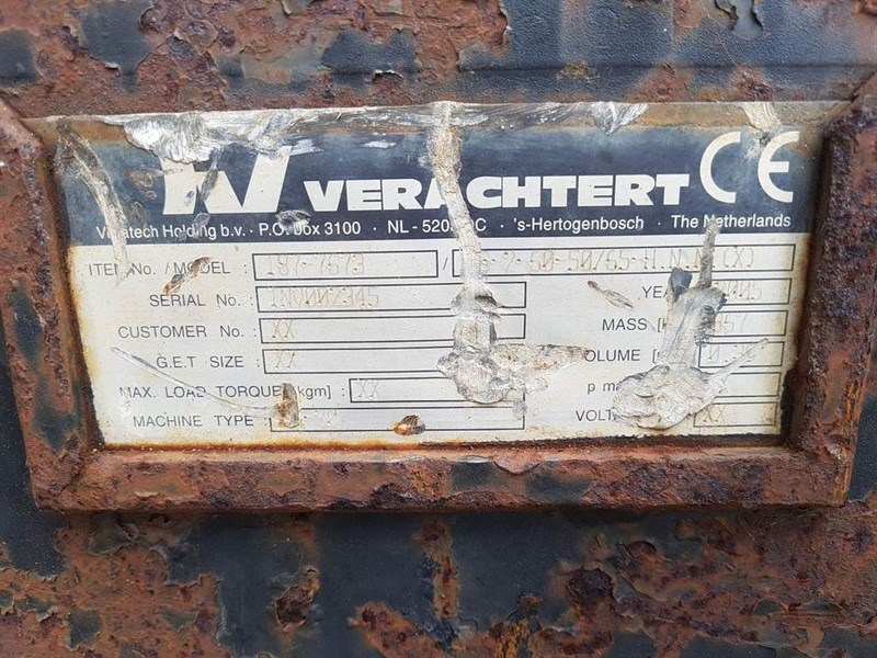Cazo para Maquinaria de construcción Liebherr A314-Verachtert HG-2-60-50/65-Bucket/Tieflöffel: foto 7