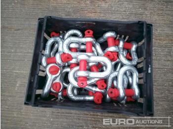 Implemento Unused 6 Ton D Shackles (20 of): foto 1